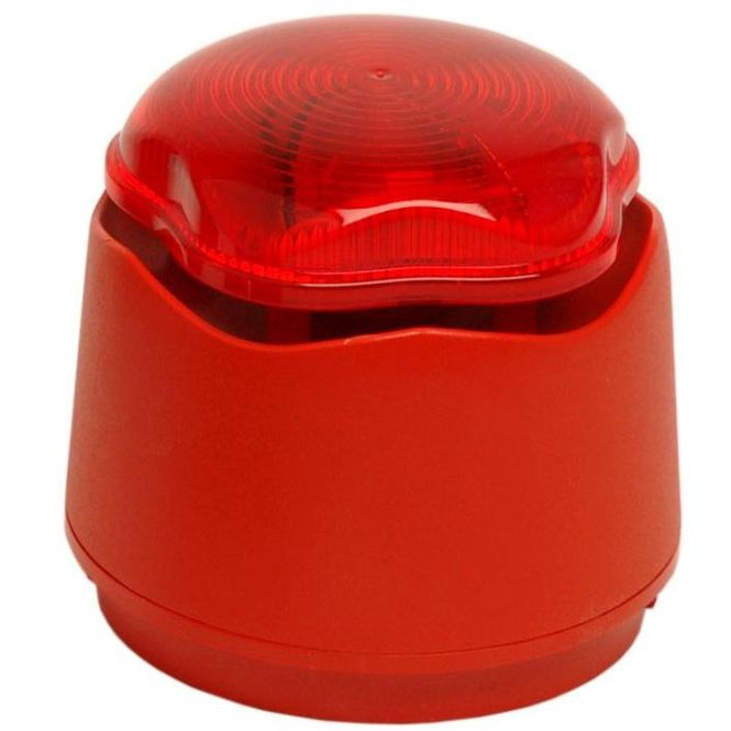 Hovedbilde Banshee Excel CHX  Sirene Rød 110dB m/Rød Lys