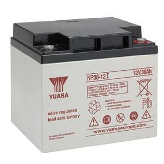 Hovedbilde Yuasa NP38 - 12V 38Ah Batteri