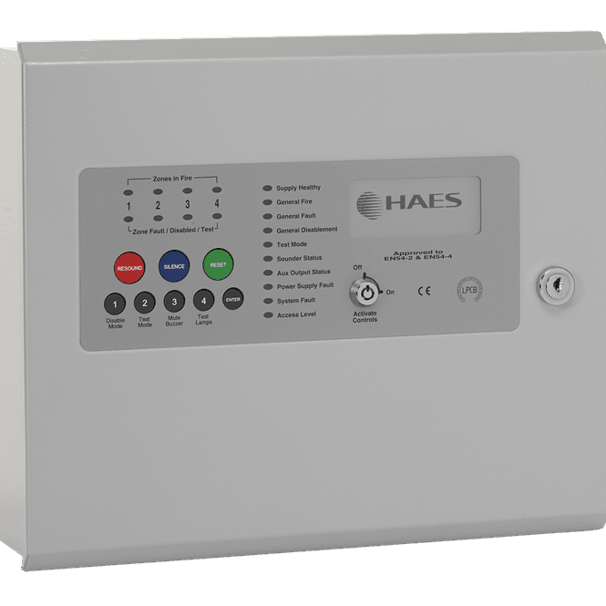 Hovedbilde ESENTO Brannalarmsentral 4 soner