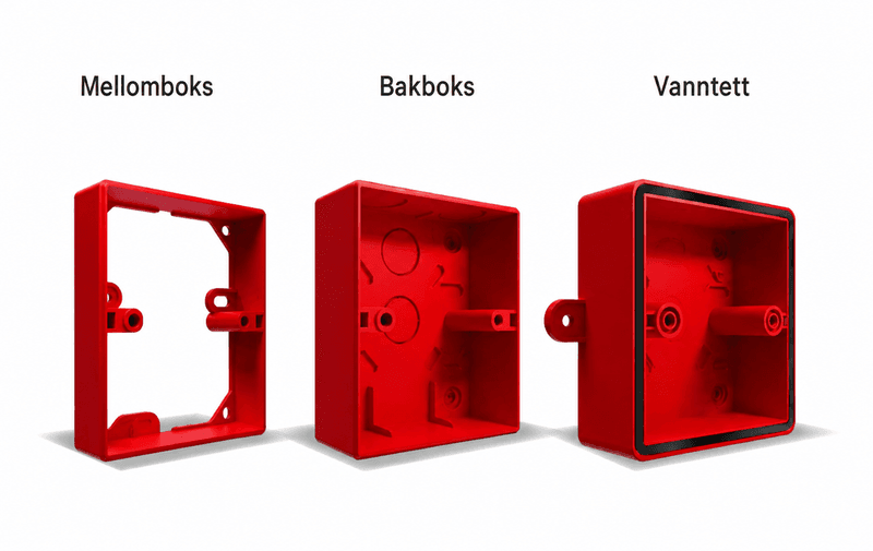 Identifire pro, bakbokser 