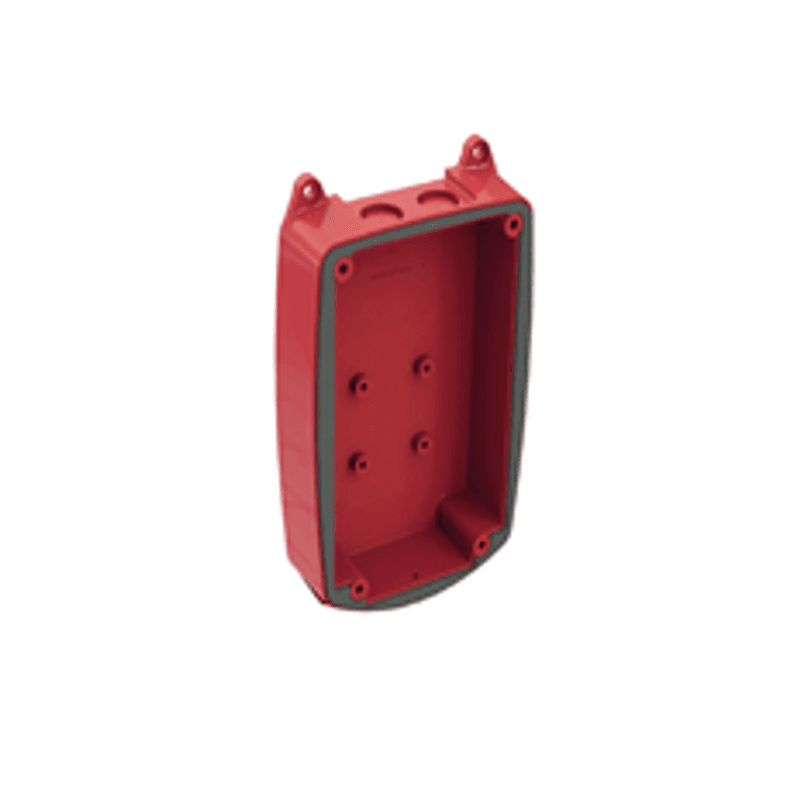 SMART-GUARD Vandalbeskyttelse Bakboks for høyre IP grad Rød
