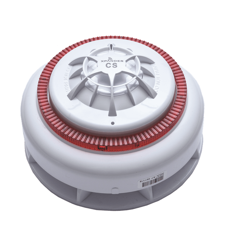 Xpander Multisensor m/sokkel sirene og LYS Rødt