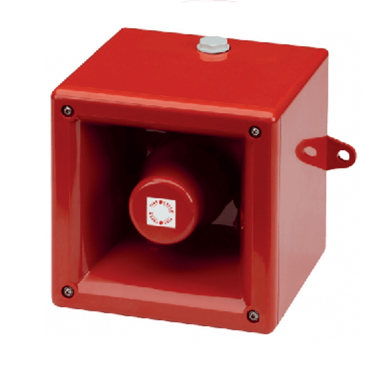 Banshee Excel CH Sirene Rød 110dB m/Rødt lys IP66